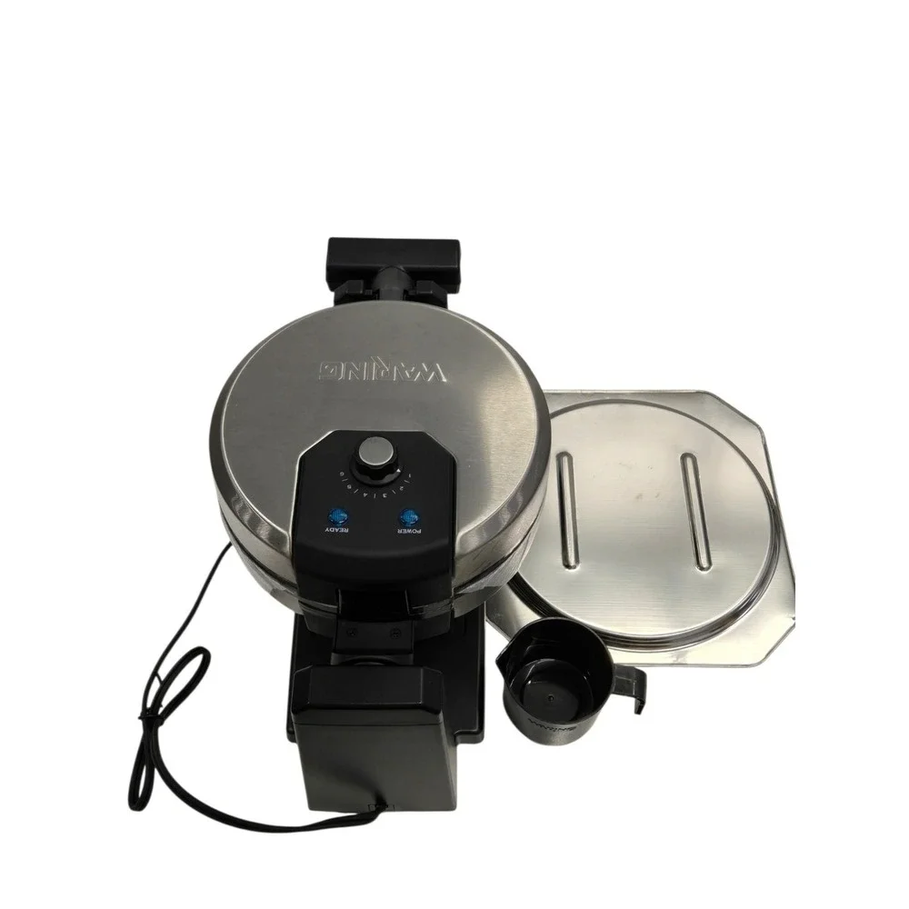 Waring Belgian Waffle Maker WMK200 Stainless Steel New